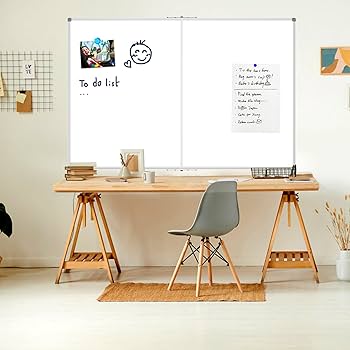 Amazon.com : JILoffice Large Foldable White Board 60x40